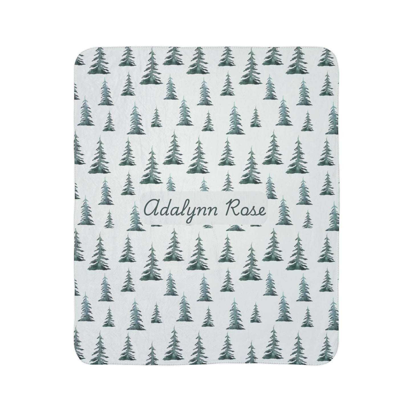 Evergreen - Personalized blanket to compliment your wallpaper