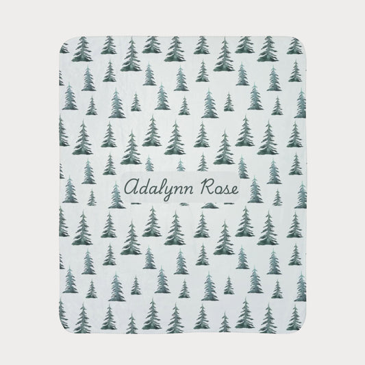 Evergreen - Personalized blanket to compliment your wallpaper